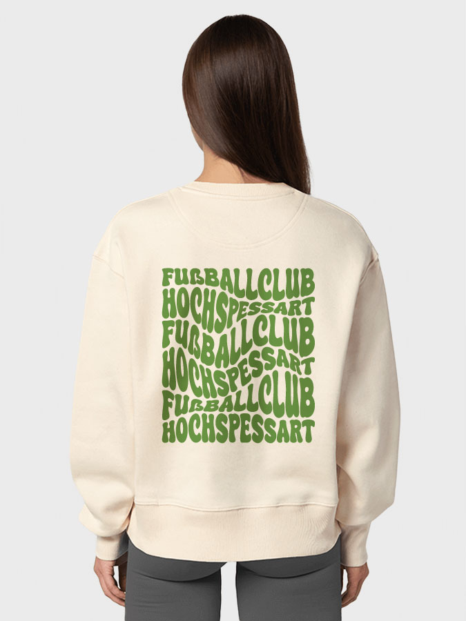 Sweatshirt Oversized Wavy Unisex