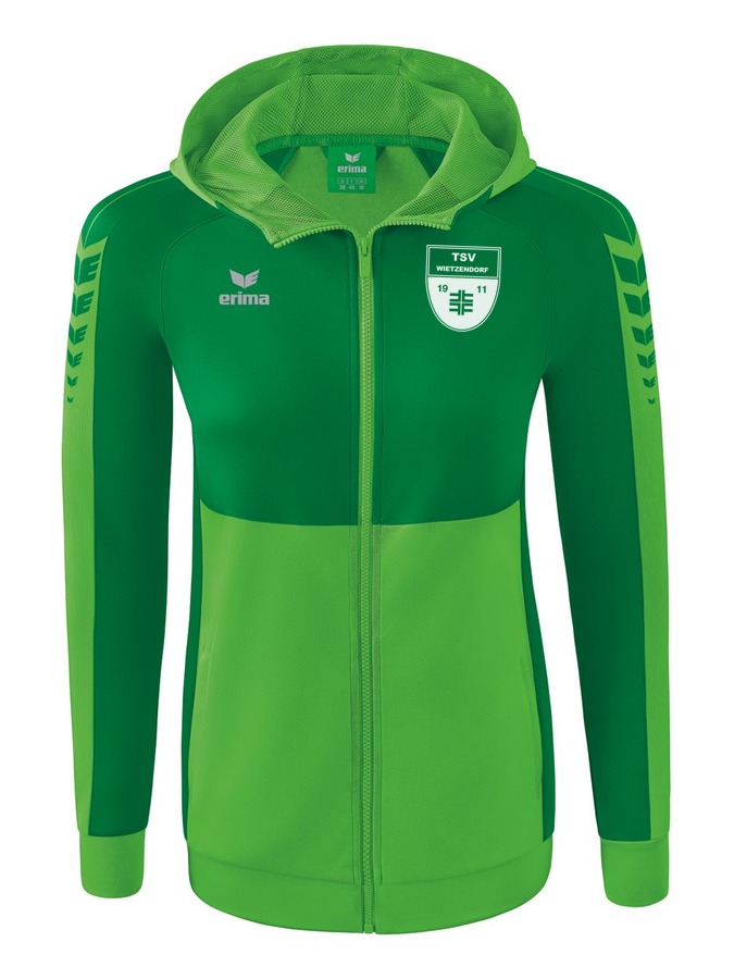 Erima Six Wings Trainingsjacke mit Kapuze Damen
