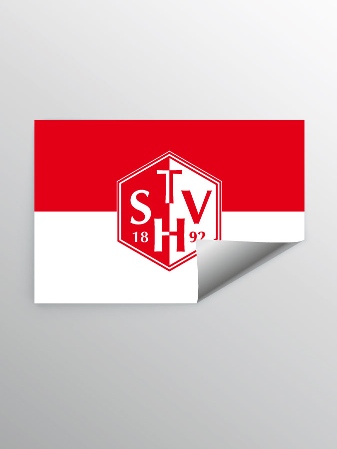 Aufkleber DIN A7 Logo