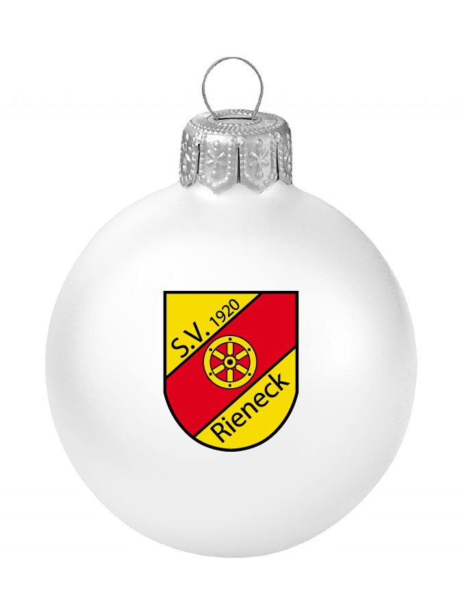 Weihnachtskugel Logo 8cm