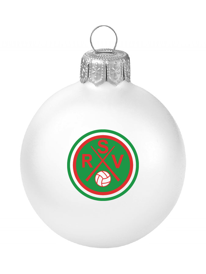 Weihnachtskugel Logo 8cm