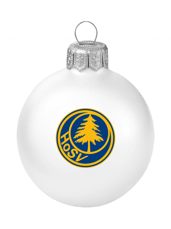 Weihnachtskugel Logo 8cm
