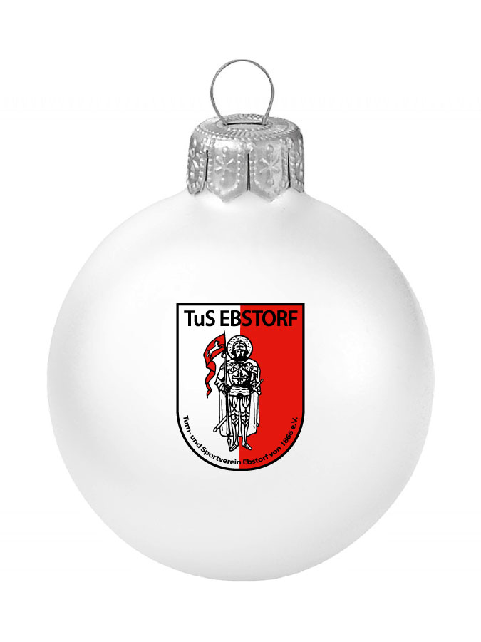 Weihnachtskugel Logo 8cm
