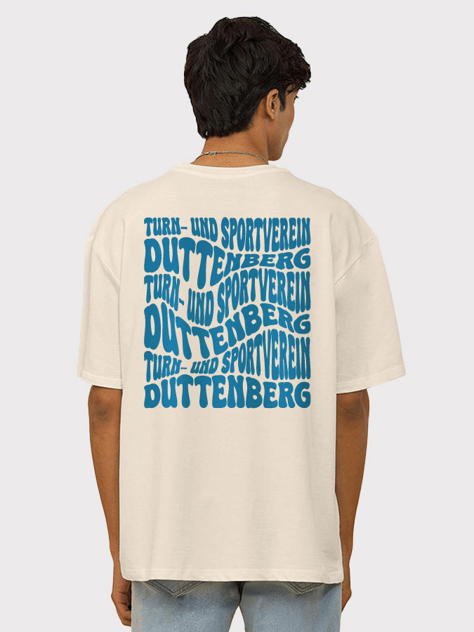 Oversized Shirt Wavy Herren