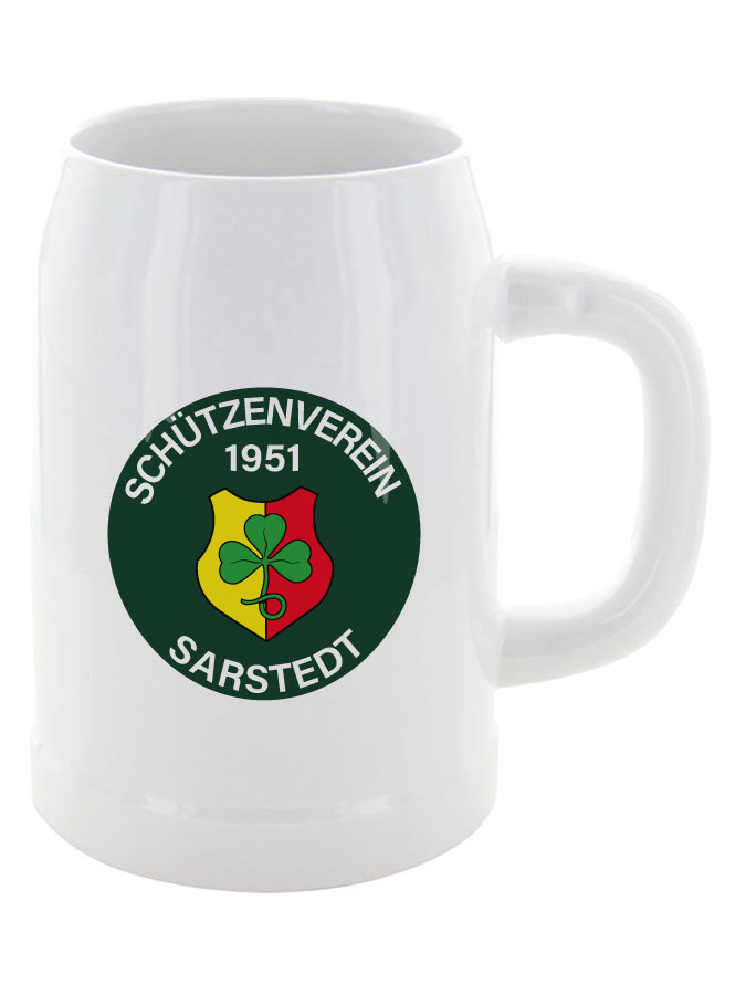 Bierkrug 0,5l Logo