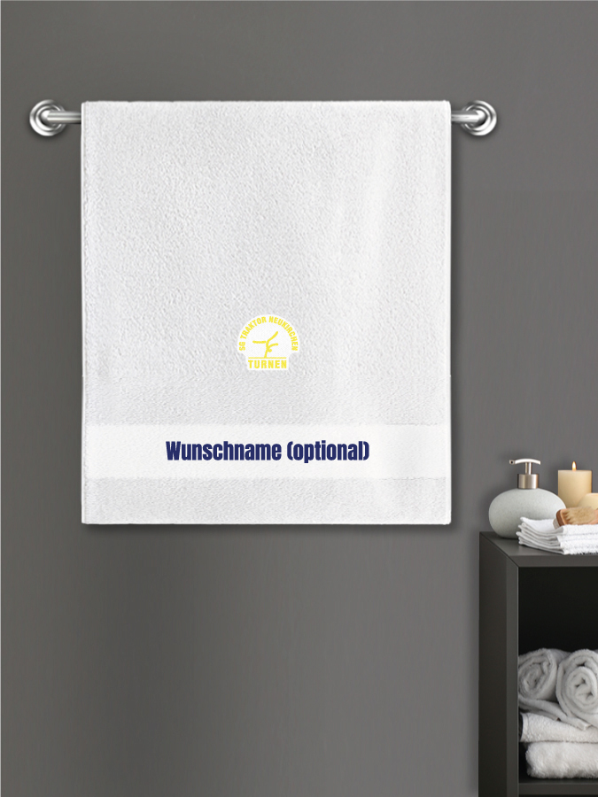 Badehandtuch Team Sticklogo