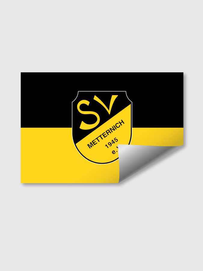Aufkleber DIN A7 Logo