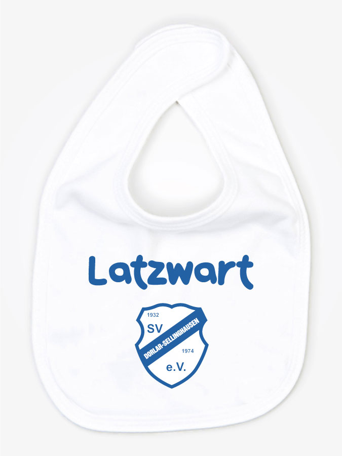 Babylätzchen Latzwart