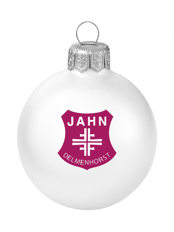 Weihnachtskugel Logo 8cm