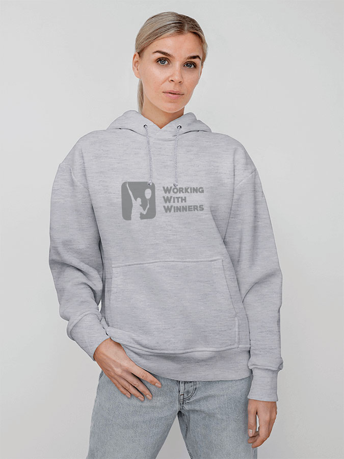 Hoodie All Grey Unisex