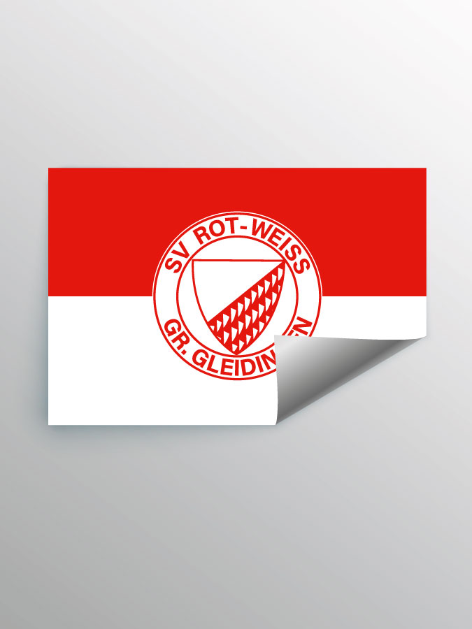 Aufkleber DIN A7 Logo