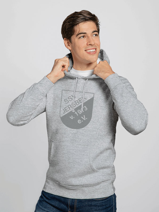 Hoodie All Grey Herren