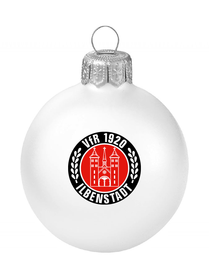 Weihnachtskugel Logo 8cm