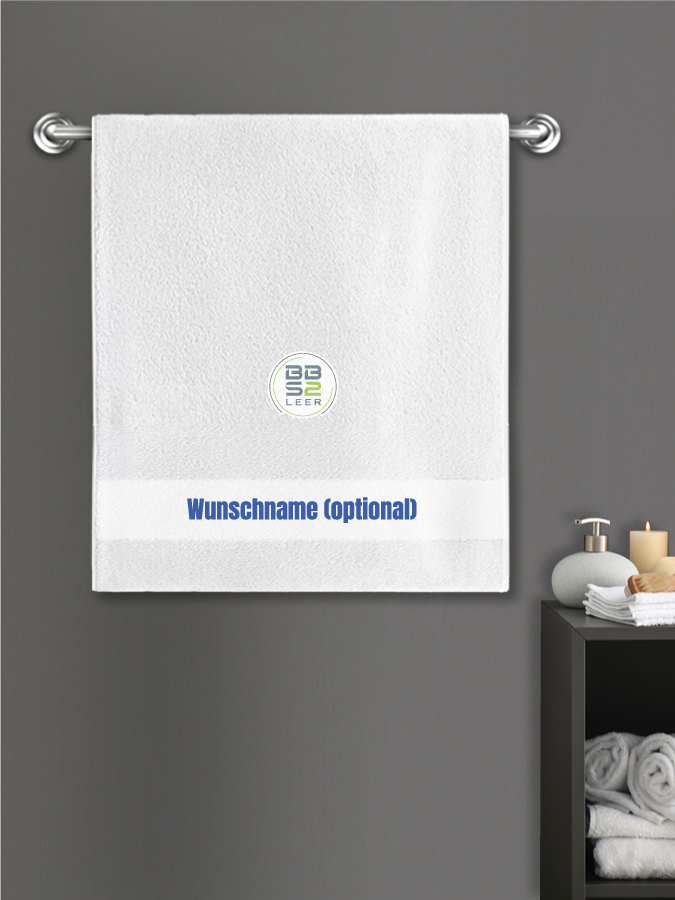 Badehandtuch Team Sticklogo