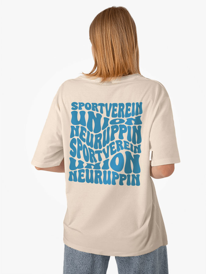 Oversized Shirt Wavy Damen