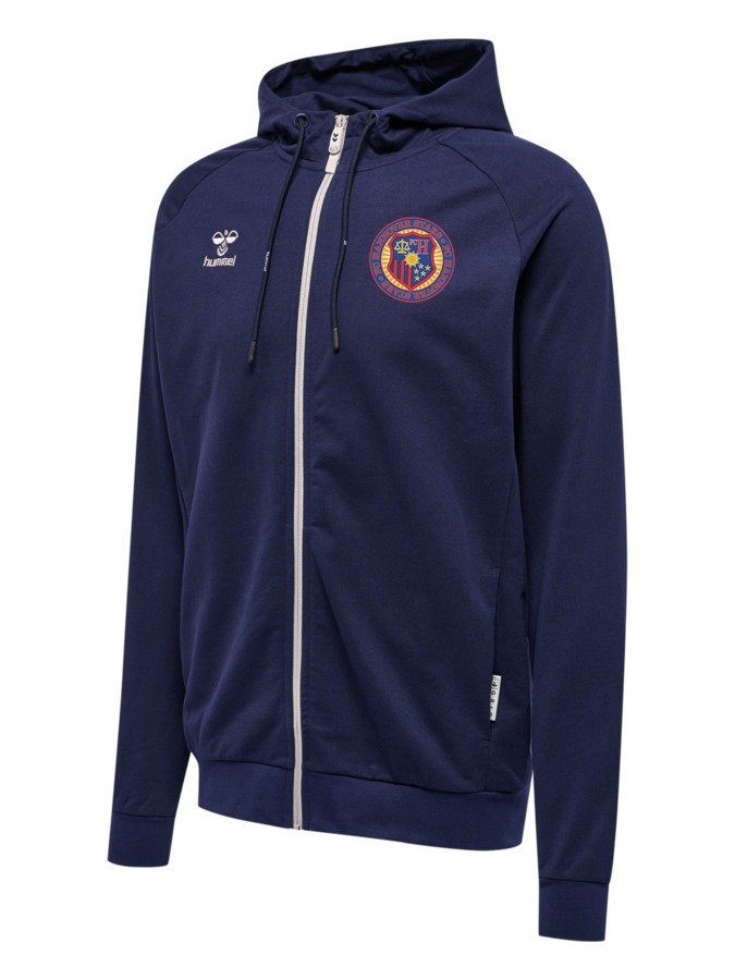 Hummel Move Grid Cotton Zip Hoodie