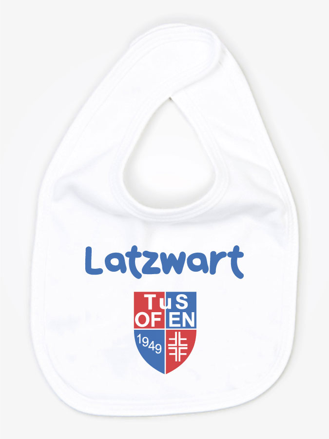 Babylätzchen Latzwart