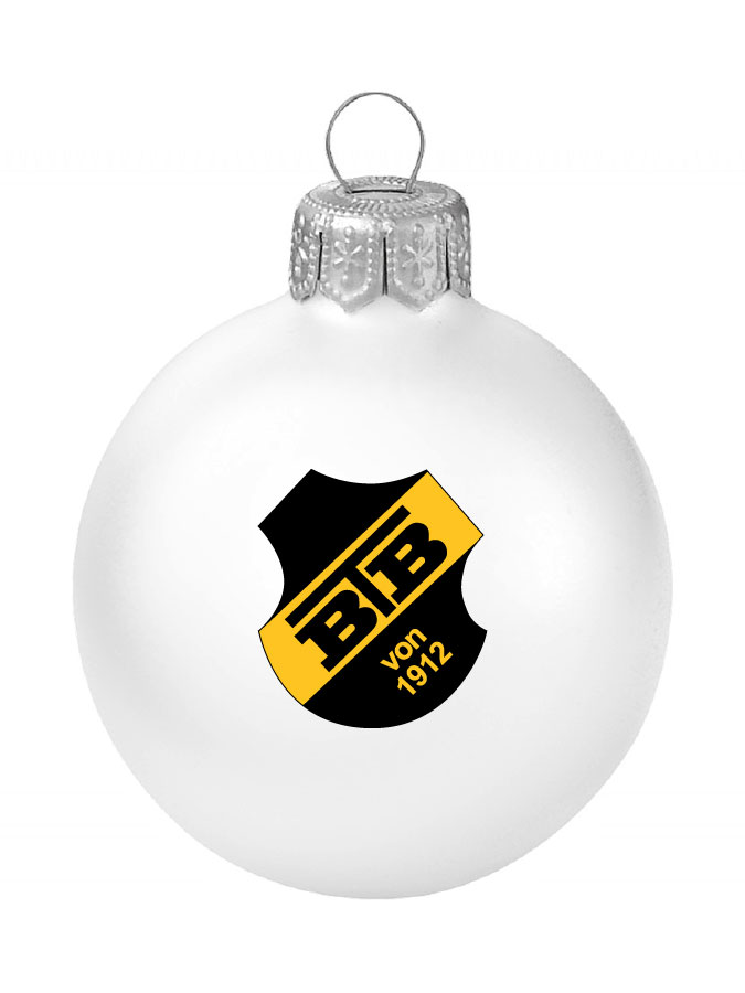 Weihnachtskugel Logo 8cm