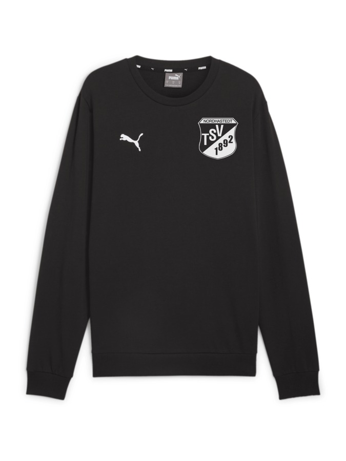 PUMA teamGOAL Casuals Crew Neck Sweatshirt