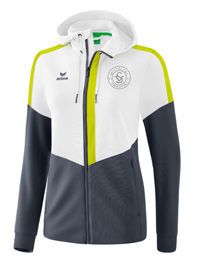 Erima Squad Trainingsjacke mit Kapuze Damen