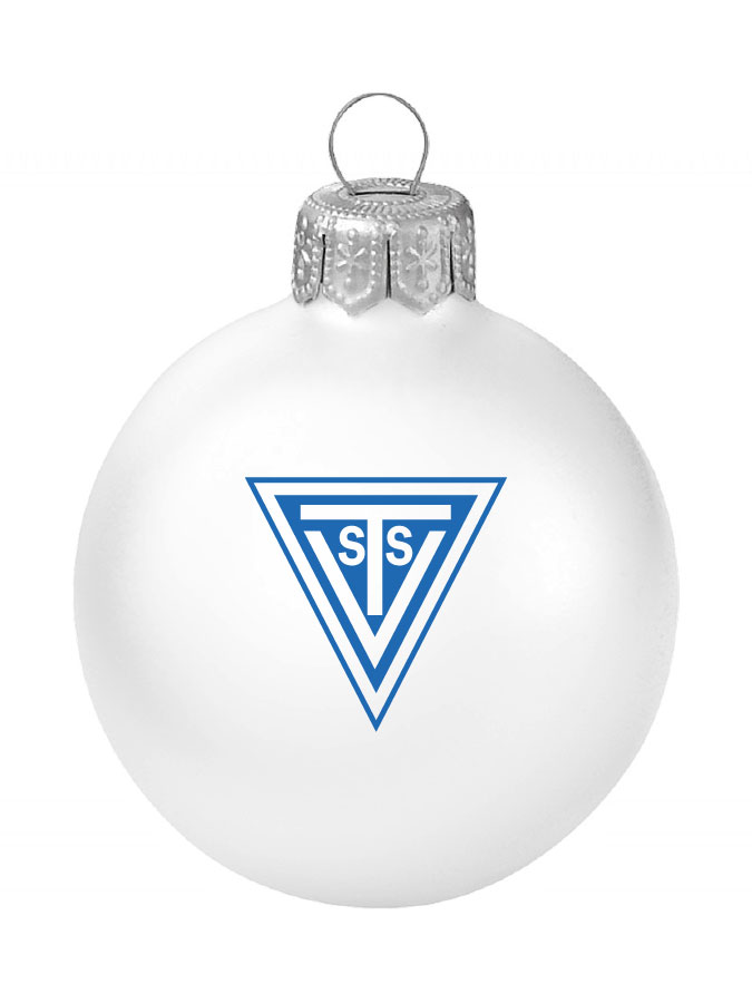 Weihnachtskugel Logo 8cm