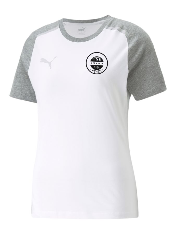 PUMA teamCUP Casuals T-Shirt Damen