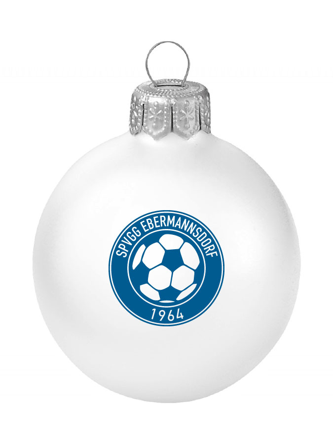 Weihnachtskugel Logo 8cm