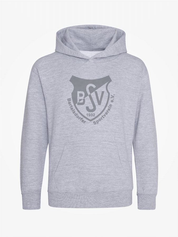 Hoodie All Grey Kids Unisex