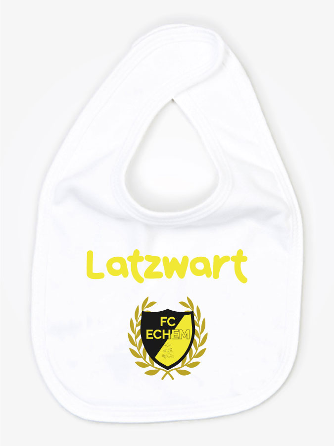 Babylätzchen Latzwart