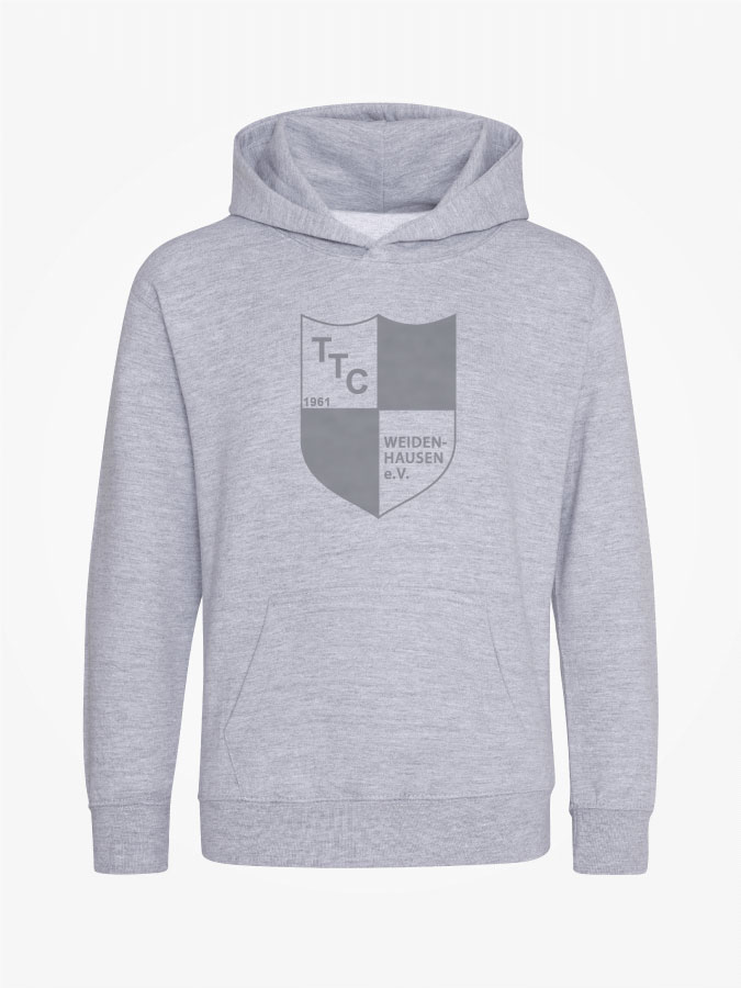 Hoodie All Grey Kids Unisex