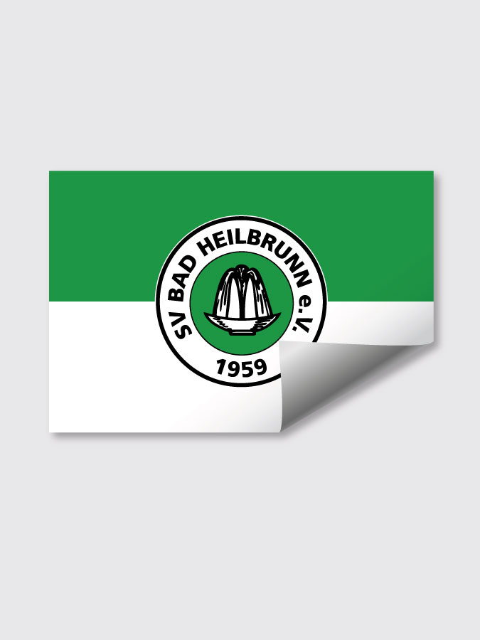 Aufkleber DIN A7 Logo