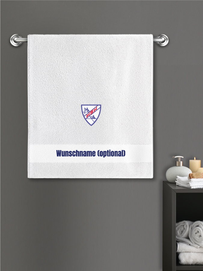 Badehandtuch Team Sticklogo
