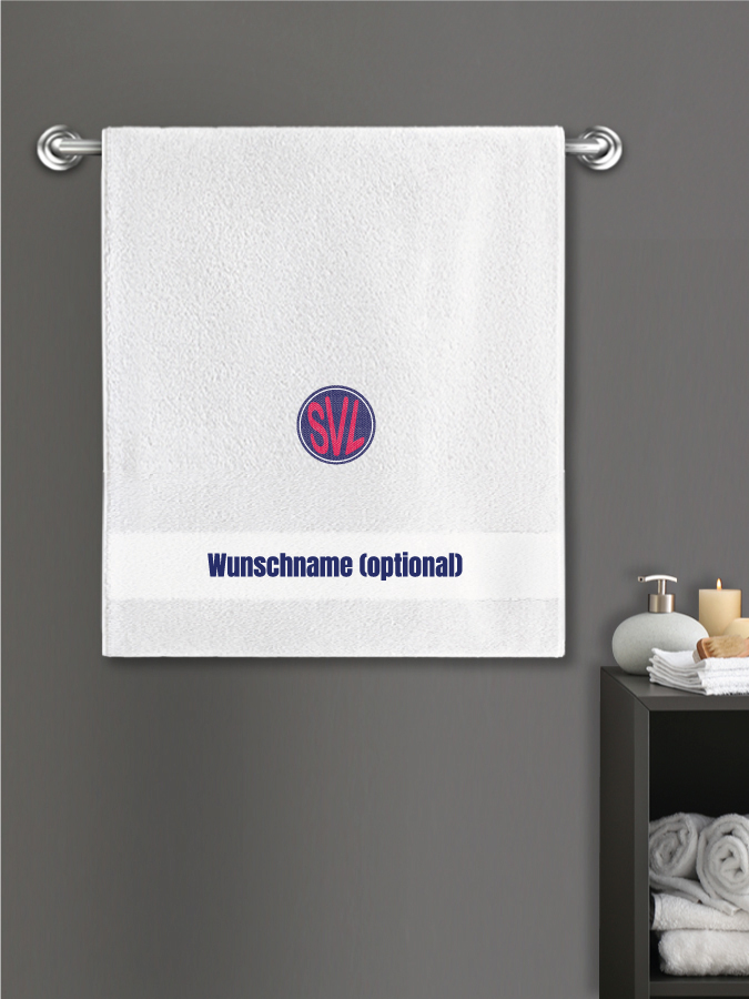 Badehandtuch Team Sticklogo