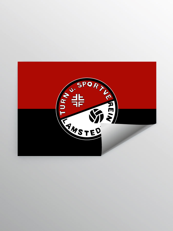 Aufkleber DIN A7 Logo