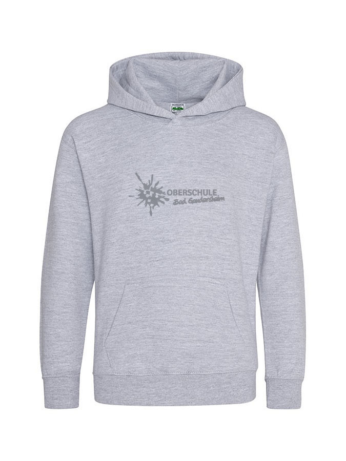 Hoodie All Grey Kids Unisex