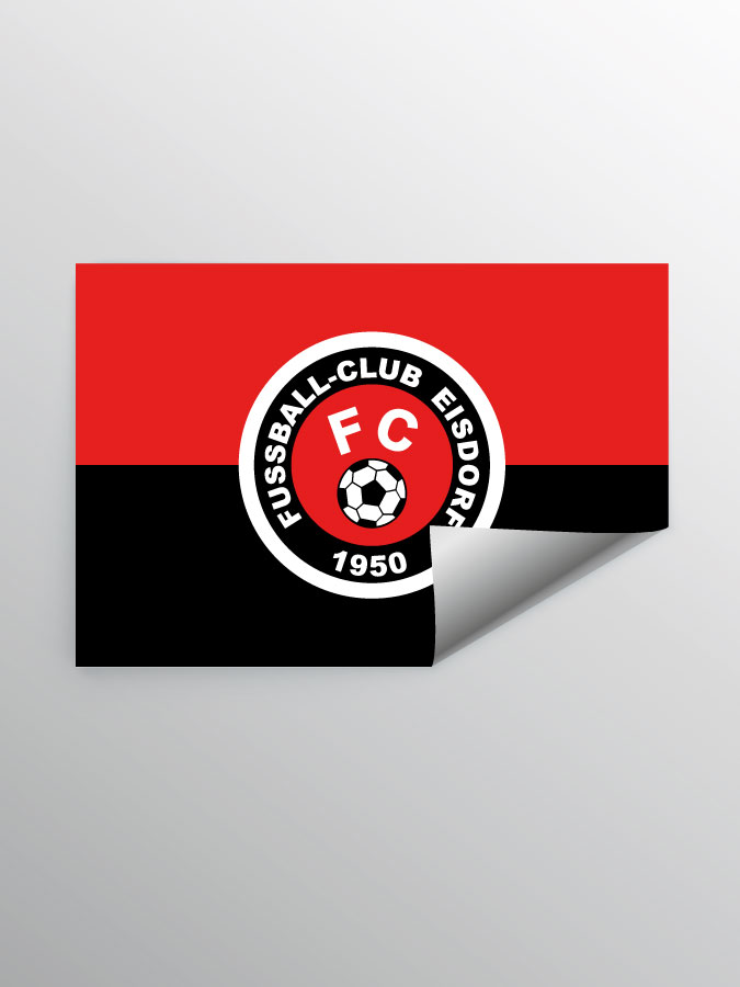 Aufkleber DIN A7 Logo