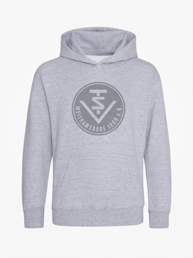 Hoodie All Grey Kids Unisex