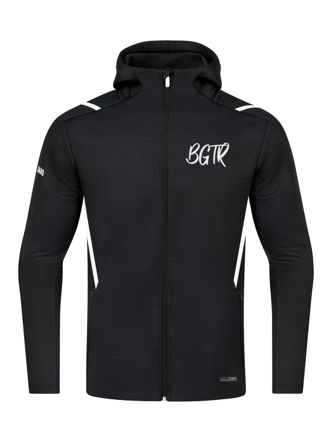 Jako Freizeitjacke Challenge mit Kapuze