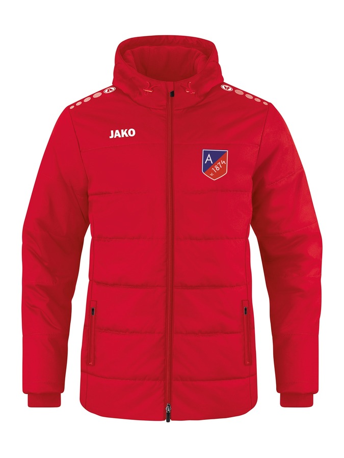 Jako Coachjacke Team mit Kapuze