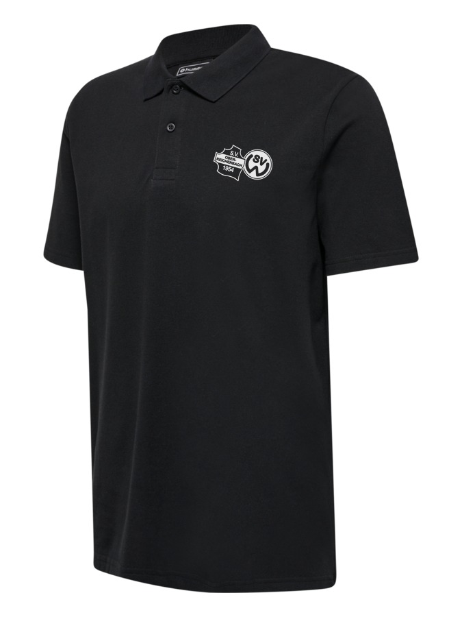Hummel Red Stretch Polo