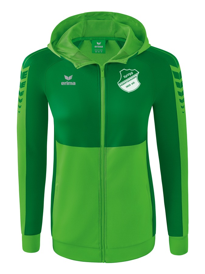 Erima Six Wings Trainingsjacke mit Kapuze Damen