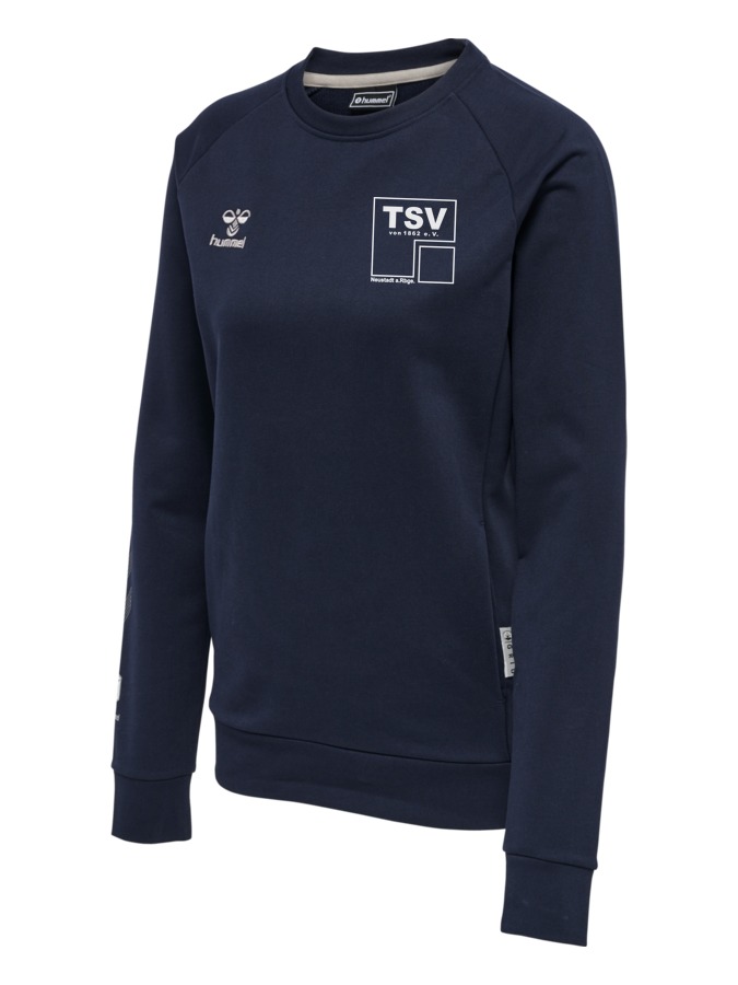 Hummel Move Grid Cotton Sweatshirt Woma Damen
