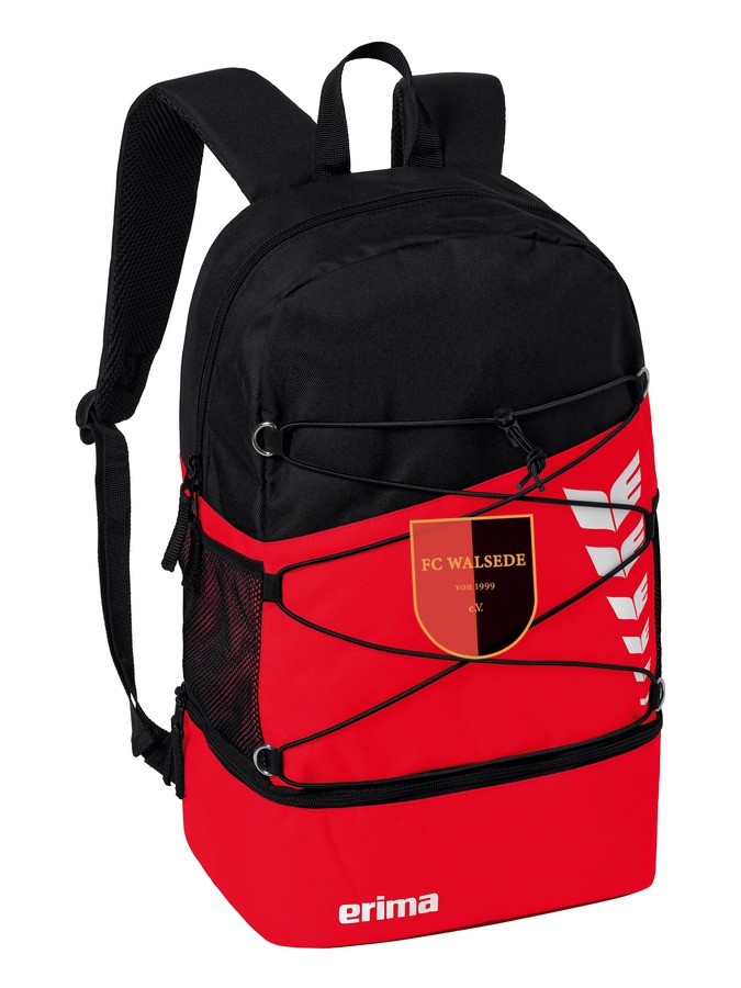 Erima Six Wings Rucksack mit Bodenfach