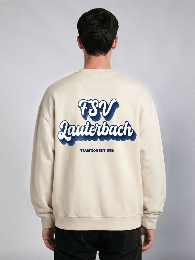 Oversized Sweater Vintage Herren