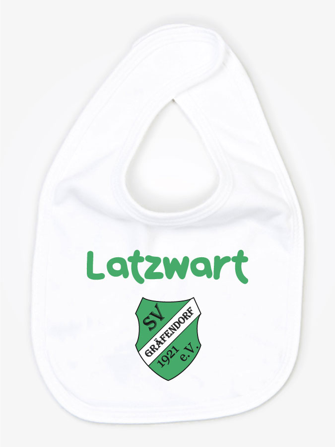Babylätzchen Latzwart