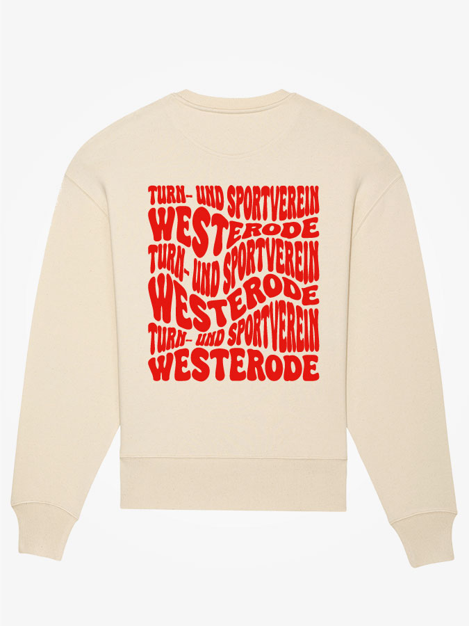 Oversized Sweater Wavy Herren