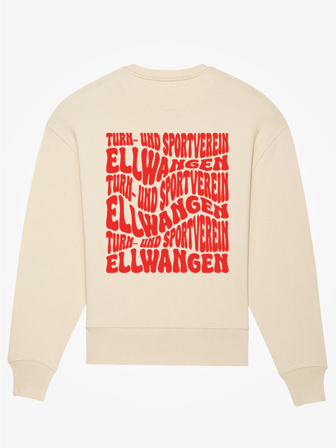 Oversized Sweater Wavy Herren