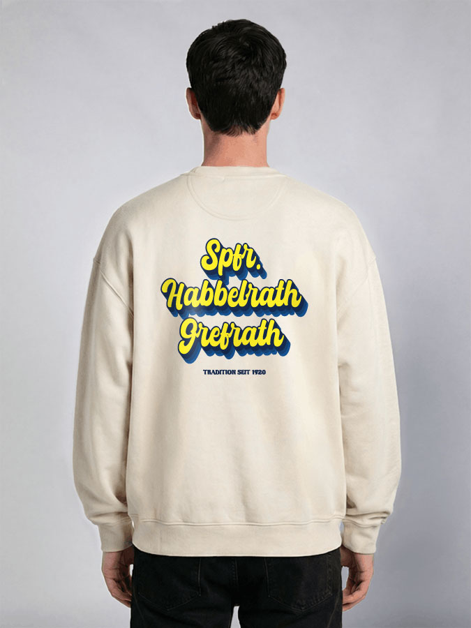 Oversized Sweater Vintage Herren