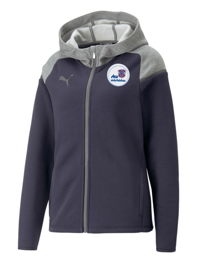PUMA teamCUP Casuals Kapuzenjacke Damen