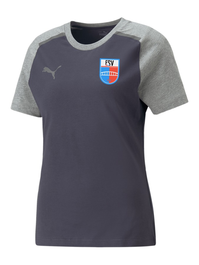 PUMA teamCUP Casuals T-Shirt Damen